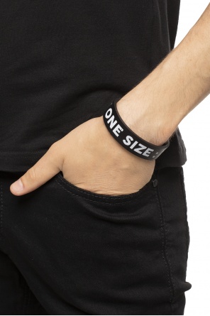 Logo-printed bracelet, zdjęcie 2 Logo-printed bracelet od Diesel